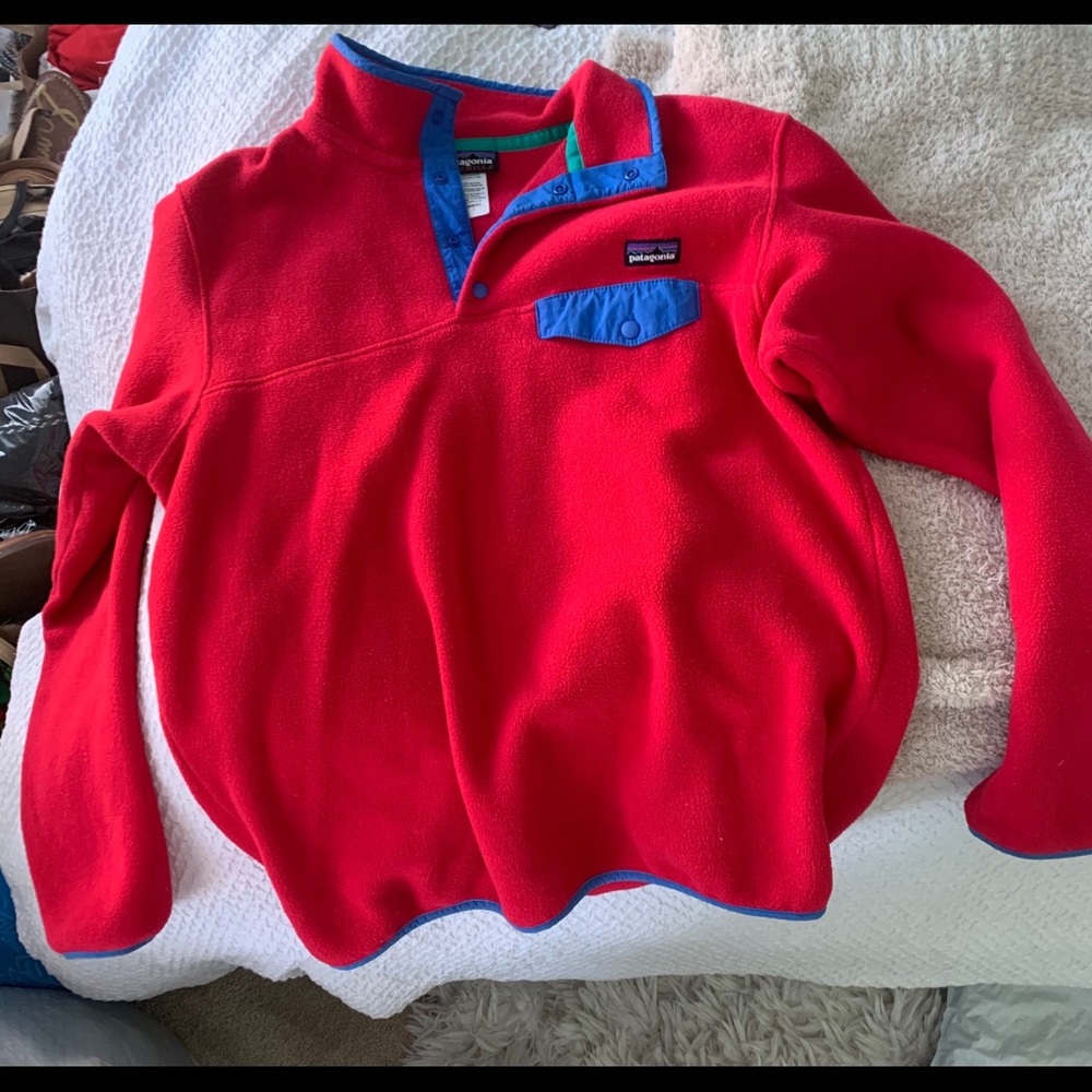 Patagonia Red Women Jacket Size Large